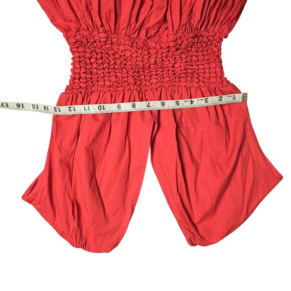 Staud Jackson Midi Dress in Hibiscus Size: M - Picture 4 of 7